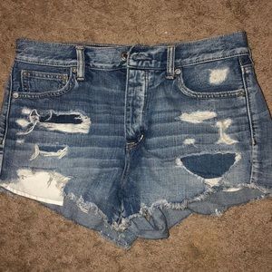 jean shorts